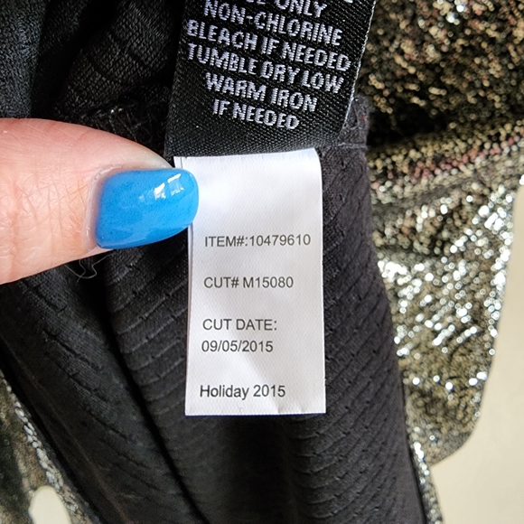 Torrid Foiled Textured Skater Dress Size 2 - Picture 8 of 11